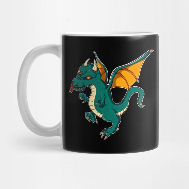 Dragon Art Motif Dragon Lover by Foxxy Merch